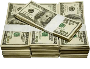 Dollar Bills Transparent Png Clipart - Stack Of 100 Dollar Bills