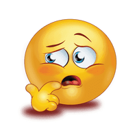 Confused Emoji Free Download PNG HD