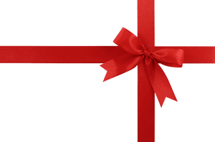 Red Gift Ribbon Png Image