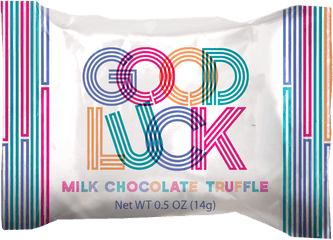 Good Luck Chocolate Truffles - Throw Pillow Png