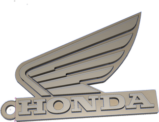 Honda Motorcycle Logo Key Fob - Emblem Png