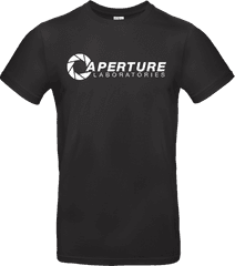 Aperture Laboratories T - Shirt Kaufen Supergeekde Png