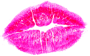 Lipstick Kiss Png Pic - Hot Pink Lips Kiss