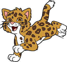 Baby Jaguar Png Clipart - Jaguar Diego Go