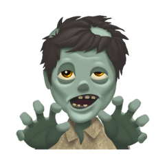 New Apple Emoji Preview Released And There Is Cuteness - Emoji Zombie Png