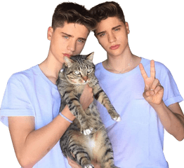 Emilio And Ivan Martinez Png Image With - Martinez Twins