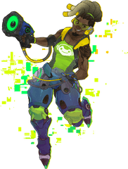 Lucio Transparent Artwork - Lucio Overwatch Fan Art Png