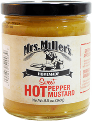 Hot Pepper - Mustard U2014 Mrs Milleru0027s Homemade Noodles Png