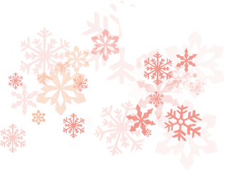 Ftestickers Winter Snow Sticker - Pink Snowflake Aesthetic Png