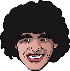 Maradona Png - Diego Maradona Argentina Cartoon Maradona Transparent