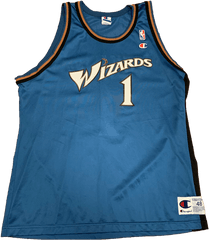 Washington Wizards Vintage Champion - Jordan Wizards Jersey Vintage Png