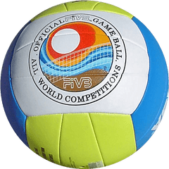 Beach Volleyball Ball - Mikasa Vls200 Beach Champ Png