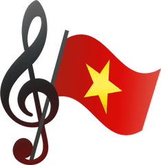 Download Vietnamese Music Logo - Musical Note Full Size Transparent Treble Clef Png