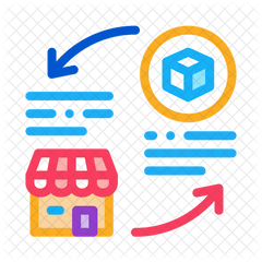 Circle Arrow Cube Icon - Sharing Knowledge Free Icon Png