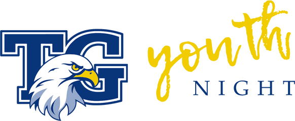 Youth Nights Totino - Grace High School Totino Grace Logo Png