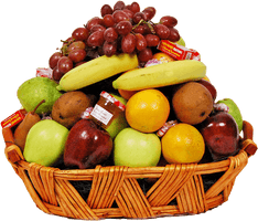 Basket Fruit Free Download PNG HQ