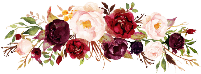 Free Watercolor Flowers - Wedding Flowers Clipart Png