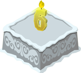 Birthday Cake Png - 6th Birthday Cake 934897 Vippng Animal Jam Birthday Cake Code