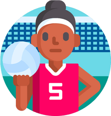 Volleyball Sport Sports Free Icon Of - Happy Png