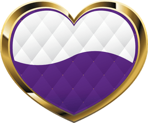 Purple Heart Euclidean Vector Metal - Wedding Png