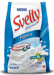 Svelty Figura Leche En Polvo 600gr - Leche En Polvo Svelty Png