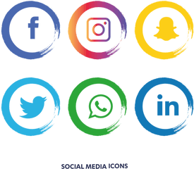 Facebook And Instagram Download Free Clip Art With A - Social Media Icons Transparent Png