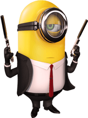 007 Minion Png - Hitman Minion Png