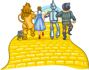 Yellow Brick Road Png 2 Image - Cartoon Wizard Of Oz Yellow Brick Road