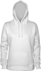 White Hoodie Hoodies Pullover - Hoodie Hood Up Png