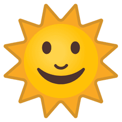 Happy Sun Emoji - Sun Cloud Cartoon Png