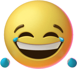 Joy Laughing Sticker By Emoji For Ios U0026 Android Giphy In - Laughing Emoji Transparent Gif Png