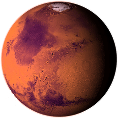 Png Mars - Mars Planet Transparent Background