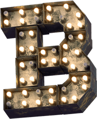 Buy Board Lamp Font Beautiful To Give You Hope - Transparent Png Letters Lights