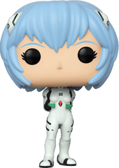 Evangelion Rei Ayanami - Rei Ayanami Pop Funko Png