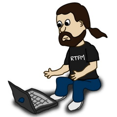 Man Comic Character - Cartoon Man Using Laptop Png