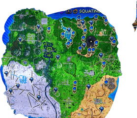 Al Ballers Ziplineu0027s Geyseru0027s Fortnite Freetoedit Png Map