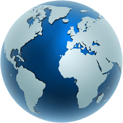 Globe World Map Vector Graphics - Globe Png Download 512 Globe Image Vector Transparent