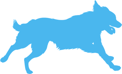 Dog Running Silhouette - Free Vector Silhouettes Creazilla Png