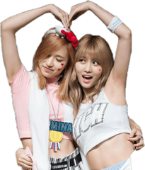 Download Freetoedit Mimo Png Twice Mina - Twice Momo And Mina