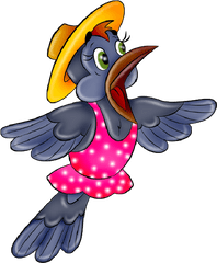 Funny Birdu0027s Png Cartoon Bird