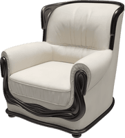 White Armchair Png Image