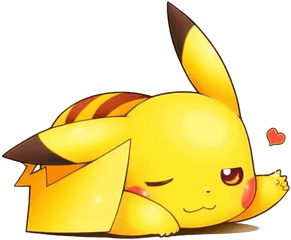 Pikachu 2 Whatsapp Stickers - Stickers Cloud Good Night Pikachu Png