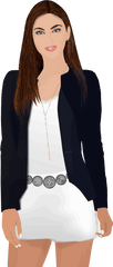 Professional Clipart Girl - Professional Business Woman Clipart Png