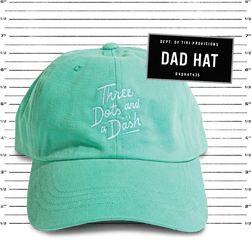 Dad Hat - Teal For Baseball Png