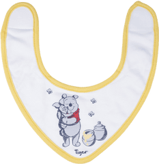 Set Of 2 Winnie The Pooh Bibs Tigex - Soft Png