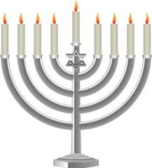 Hannukah Menorah Transparent Png - Transparent Menorah Png