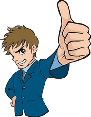Download Hd Thumbs Up - Thumbs Up Cartoon Png Transparent Thumbs Up Png
