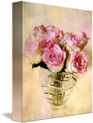 Watercolor Roses By Jessica Jenney - Garden Roses Png