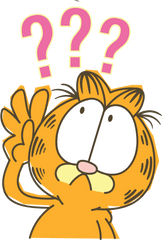 Garfield Line Stickers Boston Creative Studio - Garfield Line Stickers Png