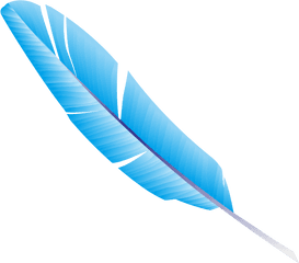 Blue Feather Png Picture 447263 - Download Background Buat Coreldraw